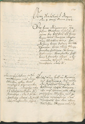 Stadtarchiv Bozen - BOhisto Ratsprotokoll 1702/05 - 