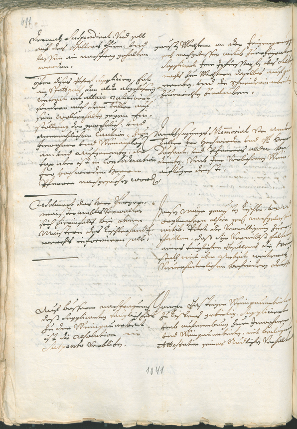 Civic Archives of Bozen-Bolzano - BOhisto Ratsprotokoll 1705/08 