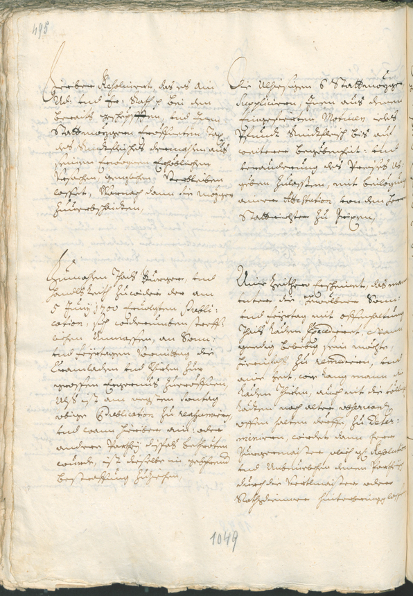 Civic Archives of Bozen-Bolzano - BOhisto Ratsprotokoll 1705/08 