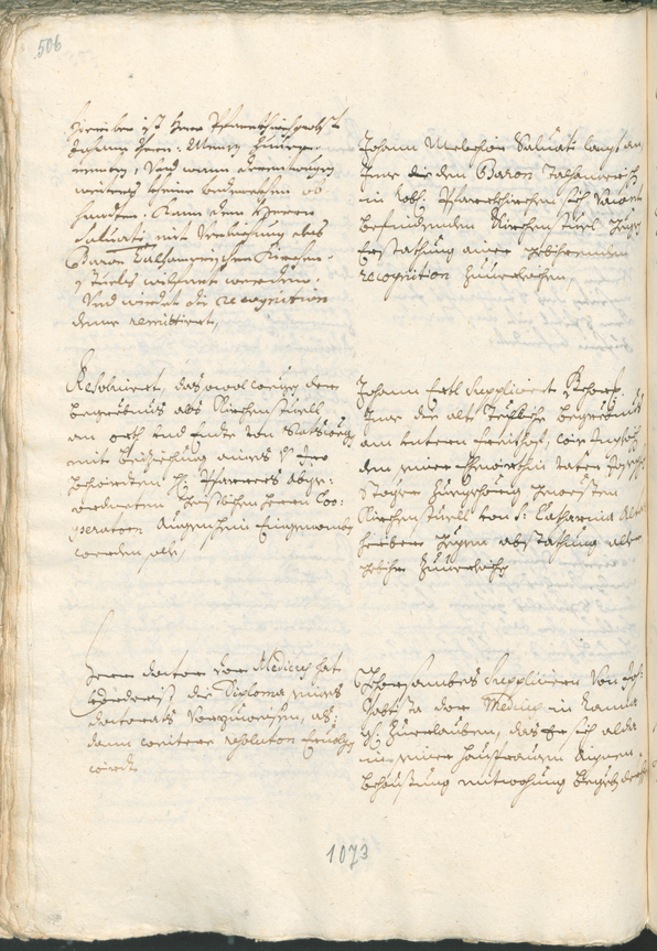 Civic Archives of Bozen-Bolzano - BOhisto Ratsprotokoll 1705/08 