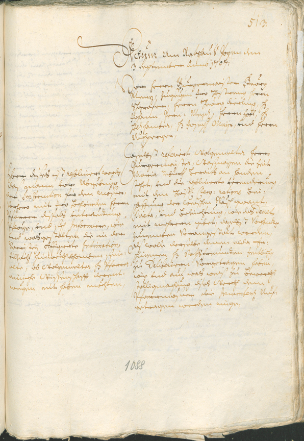 Civic Archives of Bozen-Bolzano - BOhisto Ratsprotokoll 1705/08 