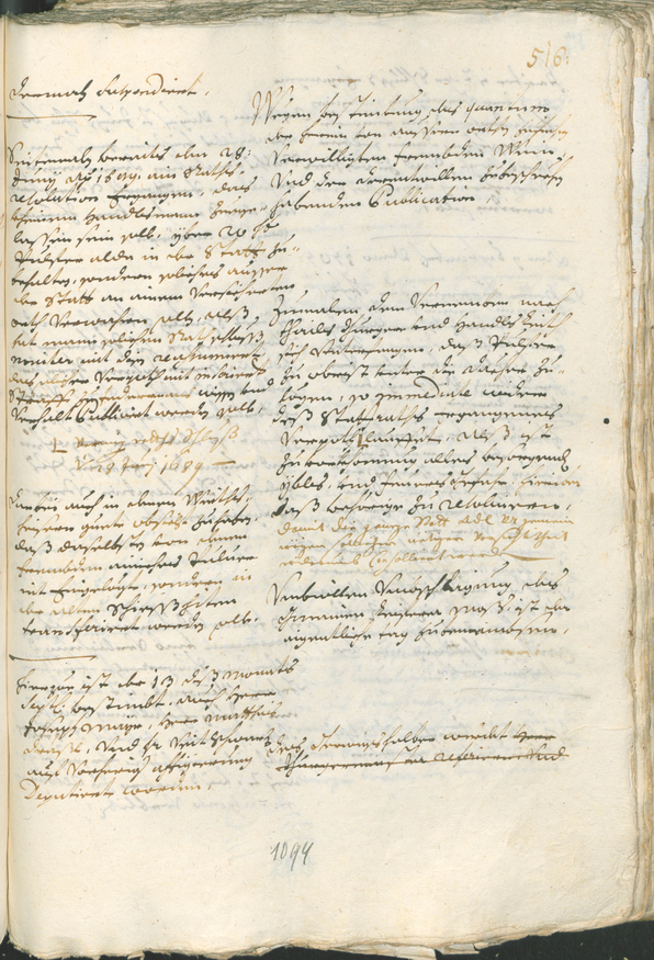 Civic Archives of Bozen-Bolzano - BOhisto Ratsprotokoll 1705/08 