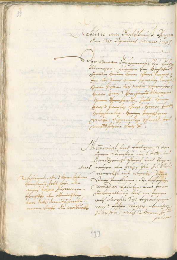 Civic Archives of Bozen-Bolzano - BOhisto Ratsprotokoll 1705/08 