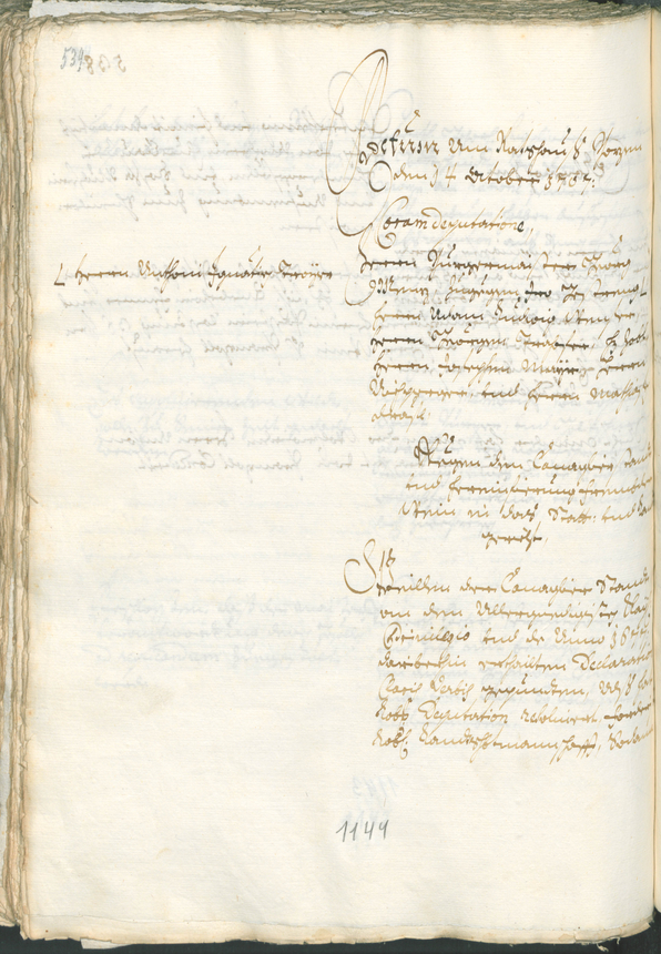 Archivio Storico della Città di Bolzano - BOhisto protocollo consiliare 1705/08 