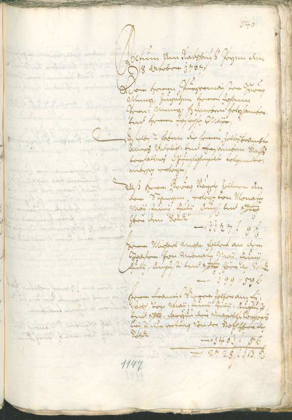 Civic Archives of Bozen-Bolzano - BOhisto Ratsprotokoll 1705/08 