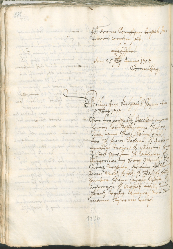 Civic Archives of Bozen-Bolzano - BOhisto Ratsprotokoll 1705/08 