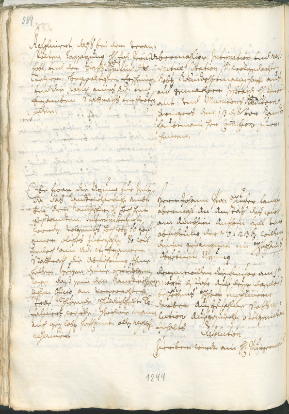 Civic Archives of Bozen-Bolzano - BOhisto Ratsprotokoll 1705/08 