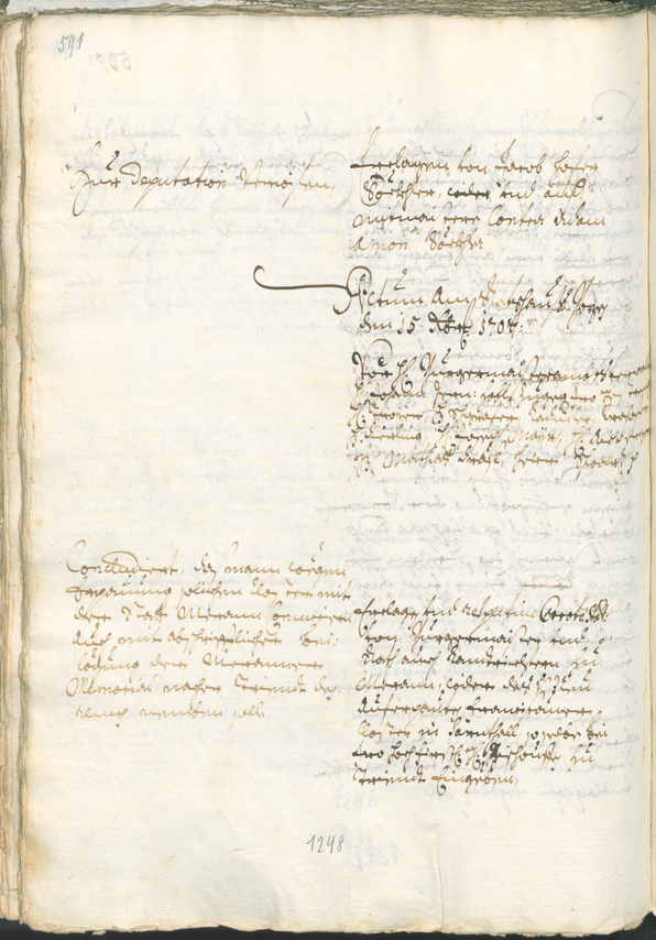 Civic Archives of Bozen-Bolzano - BOhisto Ratsprotokoll 1705/08 