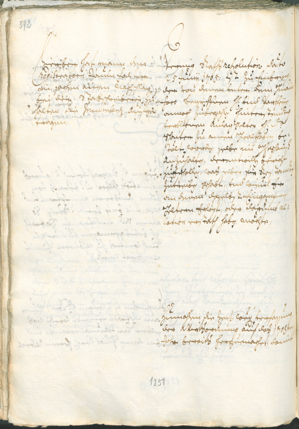 Civic Archives of Bozen-Bolzano - BOhisto Ratsprotokoll 1705/08 