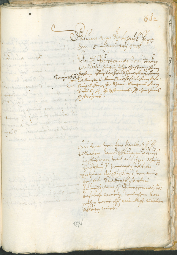 Civic Archives of Bozen-Bolzano - BOhisto Ratsprotokoll 1705/08 