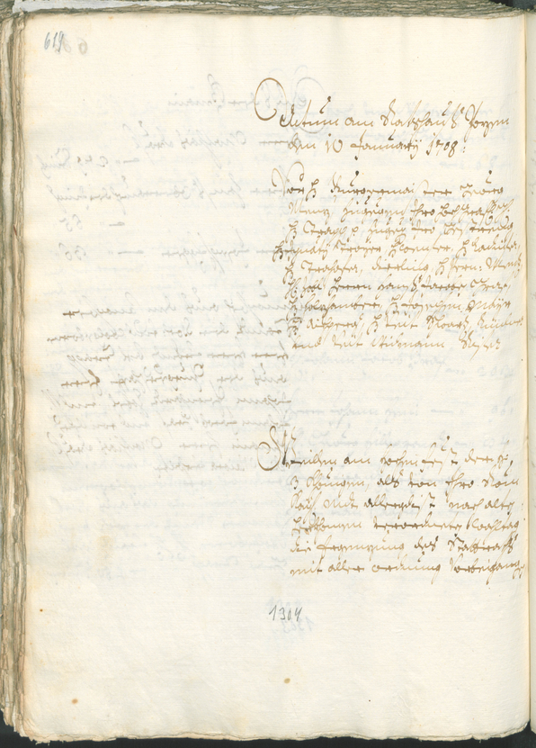 Civic Archives of Bozen-Bolzano - BOhisto Ratsprotokoll 1705/08 