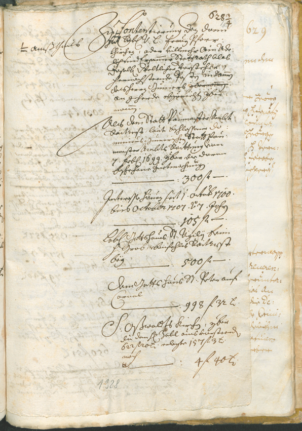 Stadtarchiv Bozen - BOhisto Ratsprotokoll 1705/08 