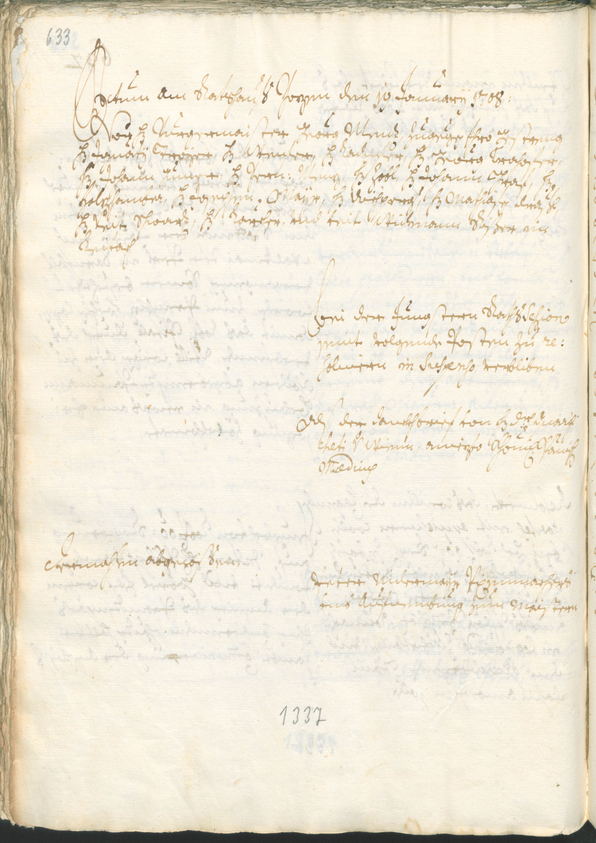 Archivio Storico della Città di Bolzano - BOhisto protocollo consiliare 1705/08 