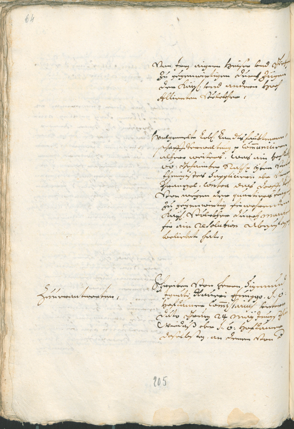 Civic Archives of Bozen-Bolzano - BOhisto Ratsprotokoll 1705/08 