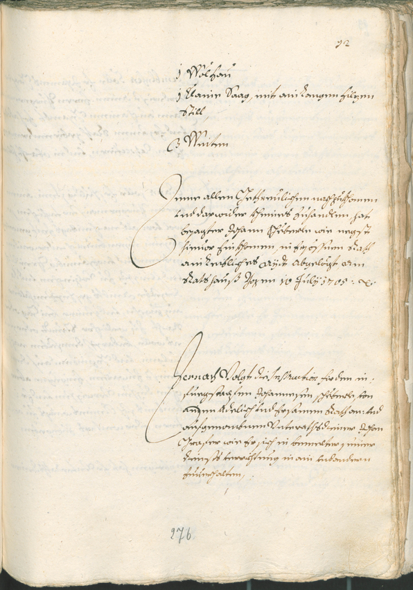 Civic Archives of Bozen-Bolzano - BOhisto Ratsprotokoll 1705/08 