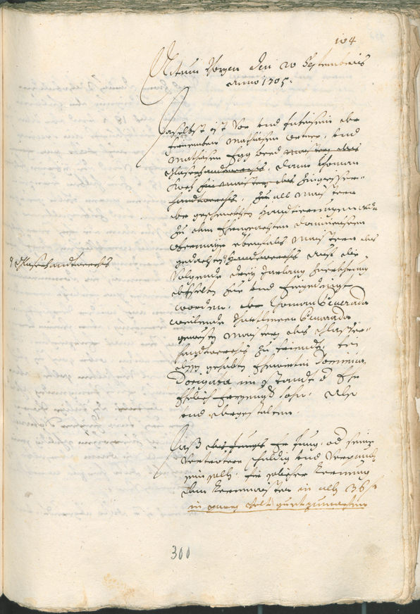 Archivio Storico della Città di Bolzano - BOhisto protocollo consiliare 1705/08 