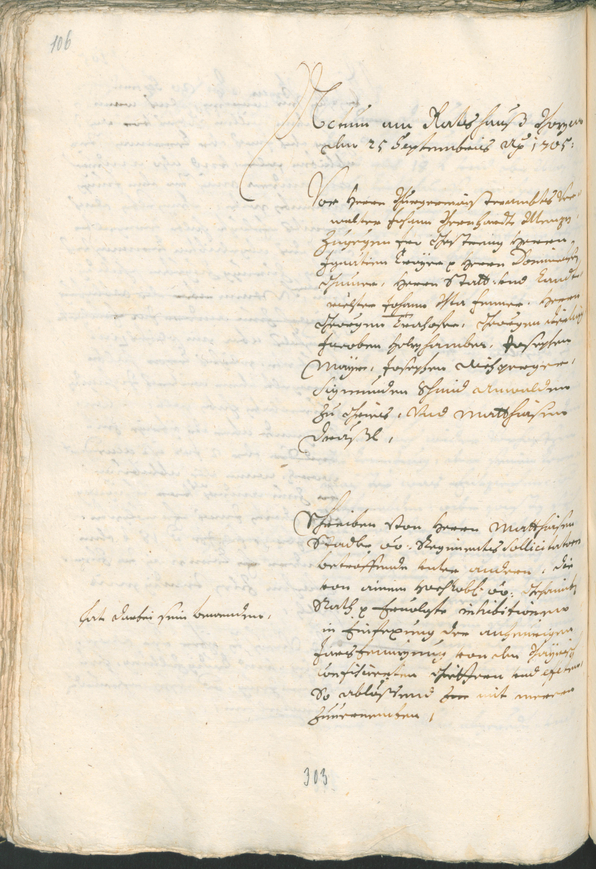 Archivio Storico della Città di Bolzano - BOhisto protocollo consiliare 1705/08 