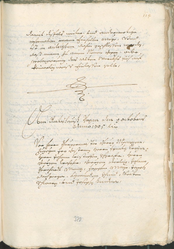 Archivio Storico della Città di Bolzano - BOhisto protocollo consiliare 1705/08 