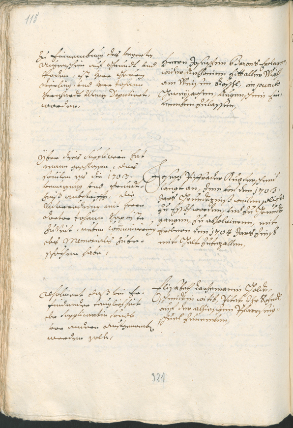 Civic Archives of Bozen-Bolzano - BOhisto Ratsprotokoll 1705/08 