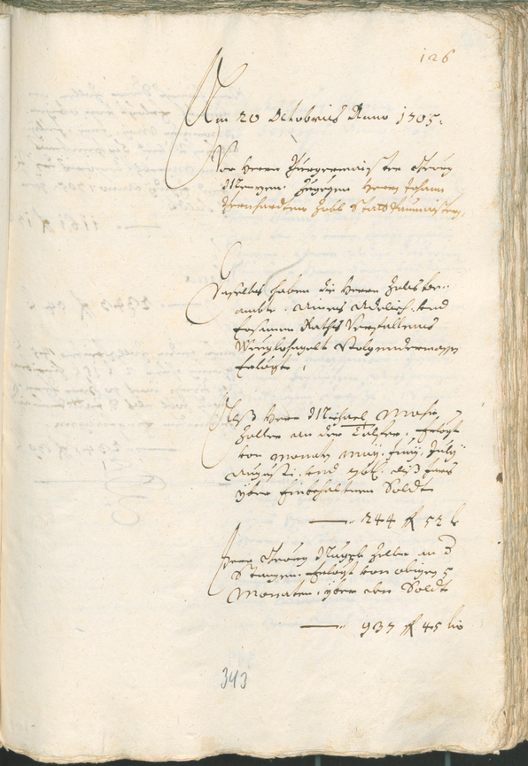 Archivio Storico della Città di Bolzano - BOhisto protocollo consiliare 1705/08 