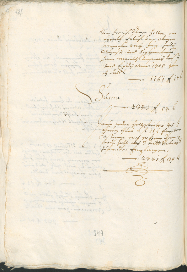 Stadtarchiv Bozen - BOhisto Ratsprotokoll 1705/08 