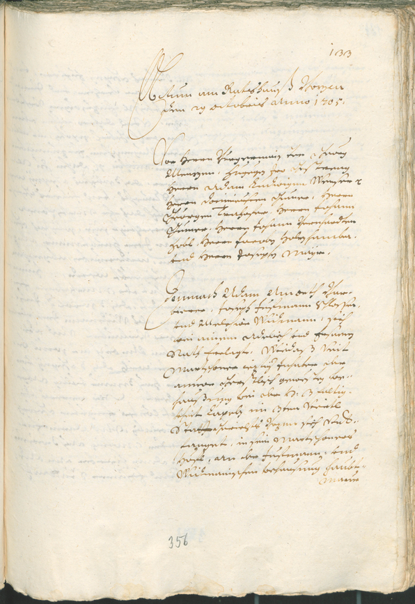 Civic Archives of Bozen-Bolzano - BOhisto Ratsprotokoll 1705/08 