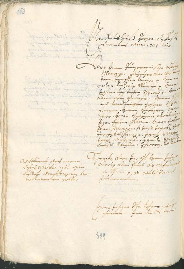 Civic Archives of Bozen-Bolzano - BOhisto Ratsprotokoll 1705/08 