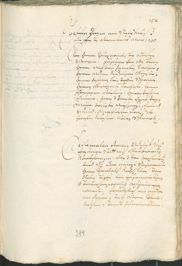 Civic Archives of Bozen-Bolzano - BOhisto Ratsprotokoll 1705/08 