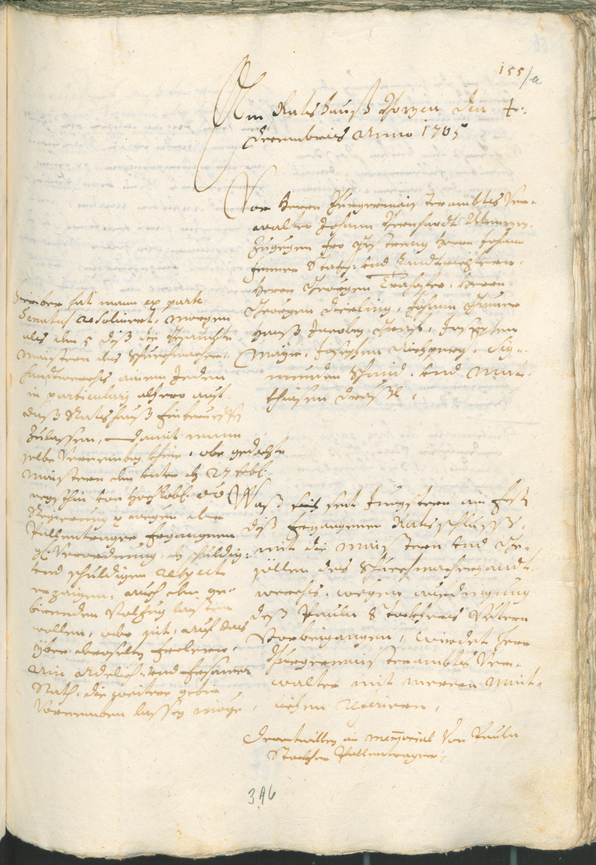 Civic Archives of Bozen-Bolzano - BOhisto Ratsprotokoll 1705/08 