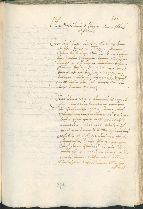 Civic Archives of Bozen-Bolzano - BOhisto Ratsprotokoll 1705/08 