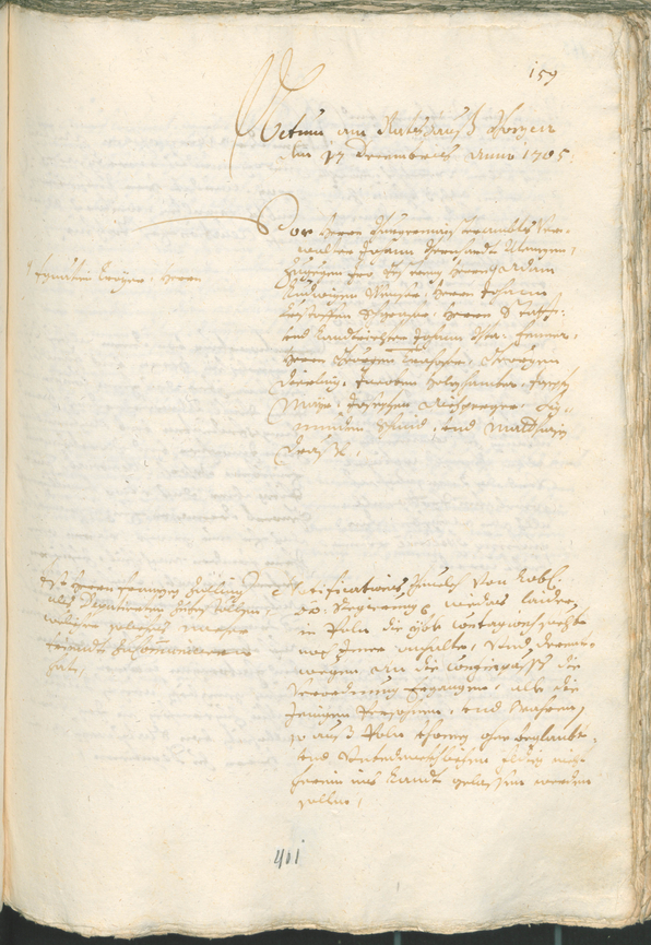 Civic Archives of Bozen-Bolzano - BOhisto Ratsprotokoll 1705/08 