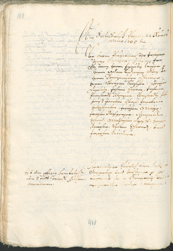 Civic Archives of Bozen-Bolzano - BOhisto Ratsprotokoll 1705/08 