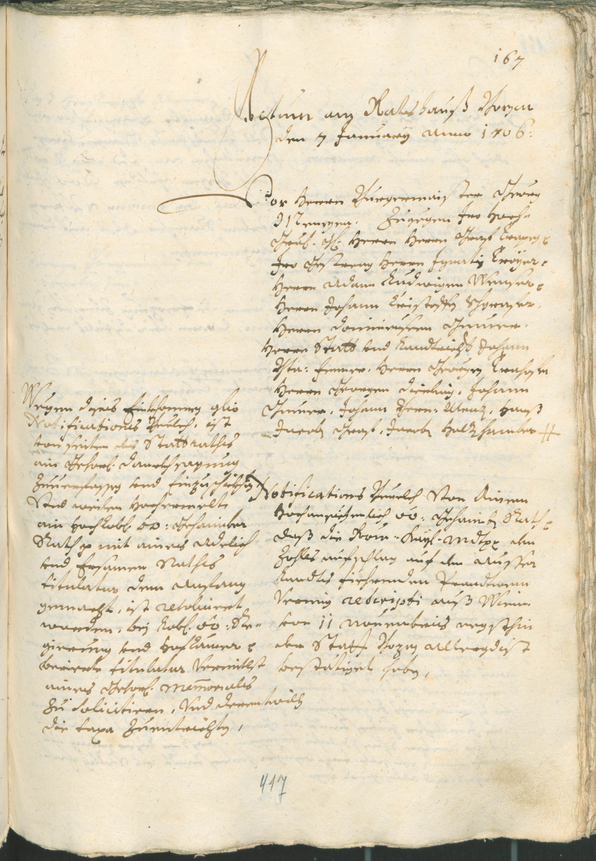 Civic Archives of Bozen-Bolzano - BOhisto Ratsprotokoll 1705/08 