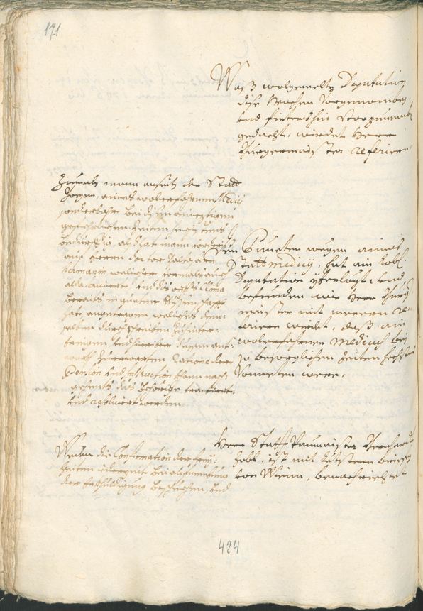 Civic Archives of Bozen-Bolzano - BOhisto Ratsprotokoll 1705/08 