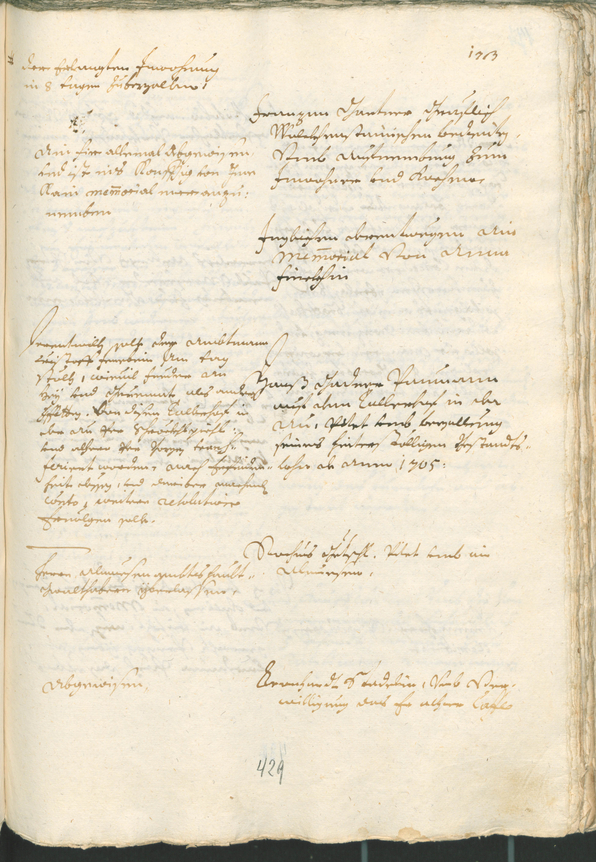 Civic Archives of Bozen-Bolzano - BOhisto Ratsprotokoll 1705/08 