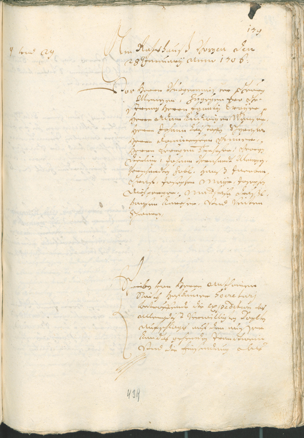 Archivio Storico della Città di Bolzano - BOhisto protocollo consiliare 1705/08 