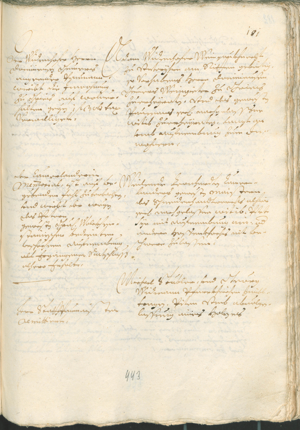 Civic Archives of Bozen-Bolzano - BOhisto Ratsprotokoll 1705/08 