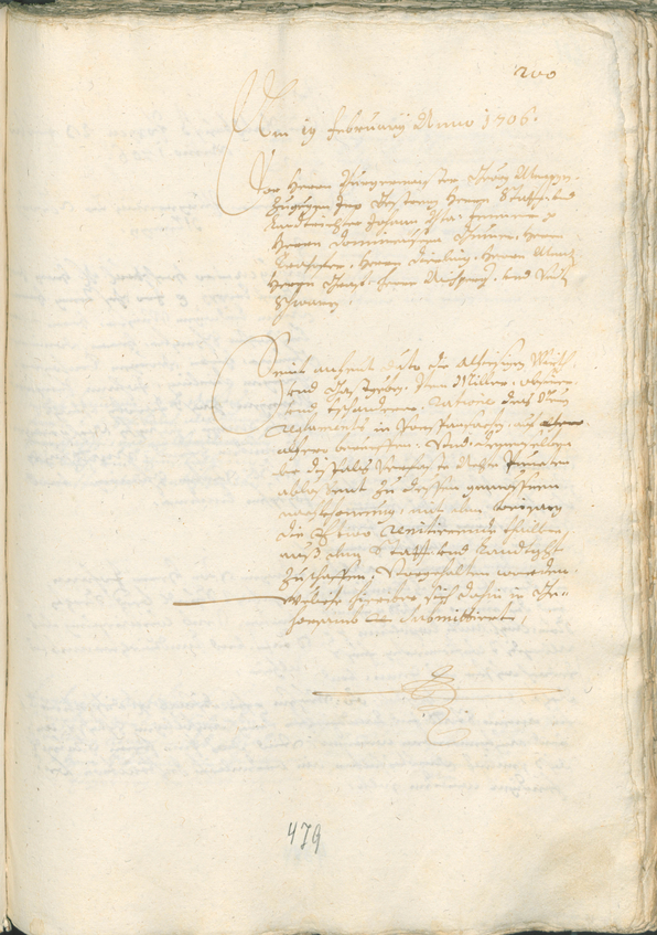 Civic Archives of Bozen-Bolzano - BOhisto Ratsprotokoll 1705/08 