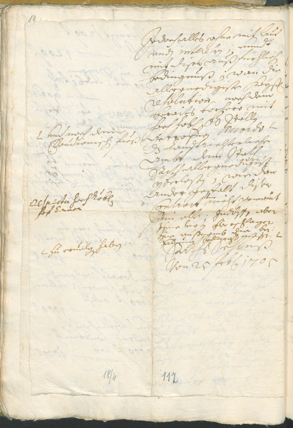 Civic Archives of Bozen-Bolzano - BOhisto Ratsprotokoll 1705/08 