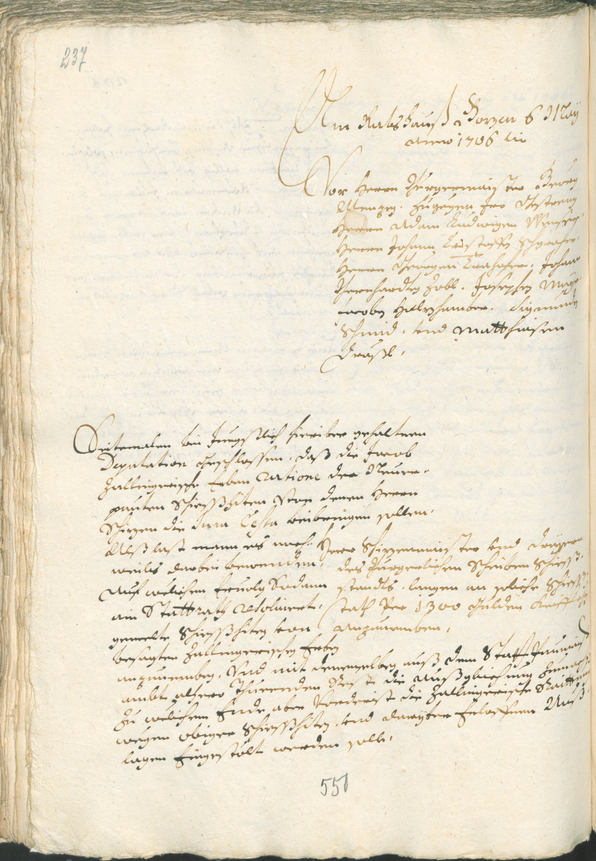 Civic Archives of Bozen-Bolzano - BOhisto Ratsprotokoll 1705/08 