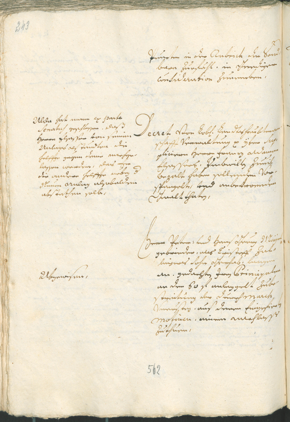 Civic Archives of Bozen-Bolzano - BOhisto Ratsprotokoll 1705/08 