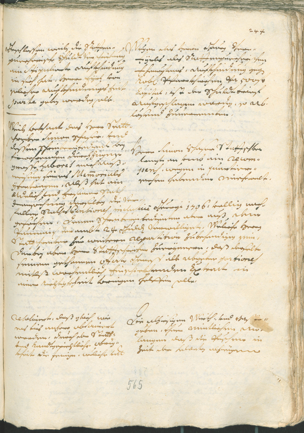 Civic Archives of Bozen-Bolzano - BOhisto Ratsprotokoll 1705/08 