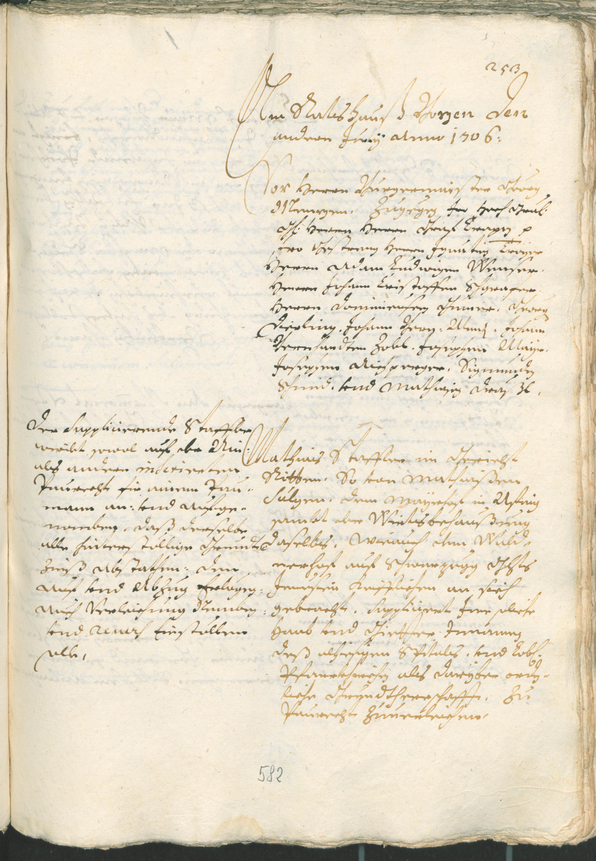 Civic Archives of Bozen-Bolzano - BOhisto Ratsprotokoll 1705/08 