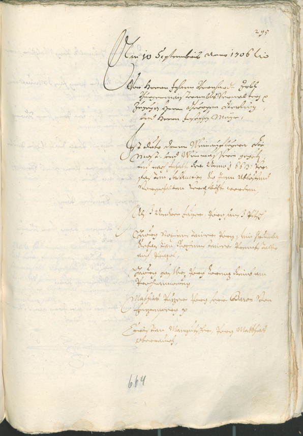 Civic Archives of Bozen-Bolzano - BOhisto Ratsprotokoll 1705/08 