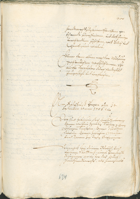 Archivio Storico della Città di Bolzano - BOhisto protocollo consiliare 1705/08 