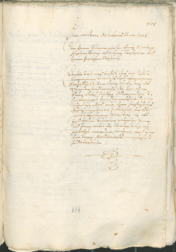 Archivio Storico della Città di Bolzano - BOhisto protocollo consiliare 1705/08 