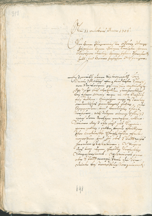 Civic Archives of Bozen-Bolzano - BOhisto Ratsprotokoll 1705/08 