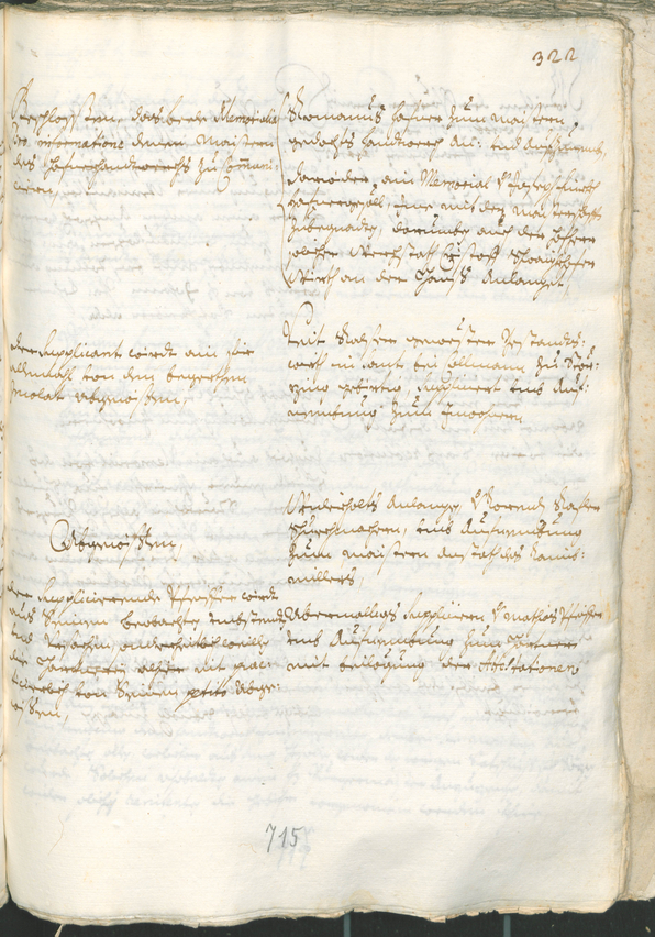 Archivio Storico della Città di Bolzano - BOhisto protocollo consiliare 1705/08 