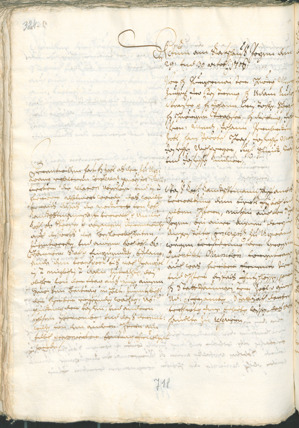 Archivio Storico della Città di Bolzano - BOhisto protocollo consiliare 1705/08 