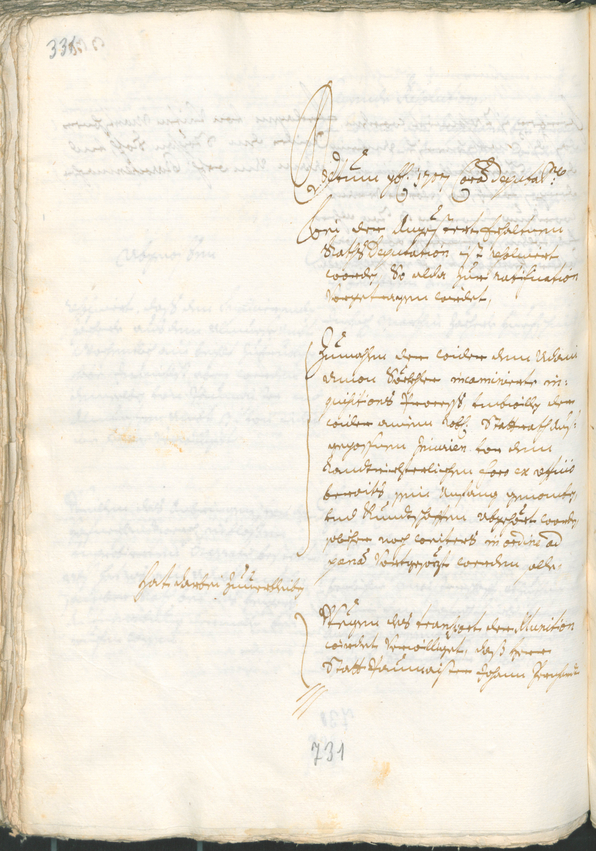 Civic Archives of Bozen-Bolzano - BOhisto Ratsprotokoll 1705/08 